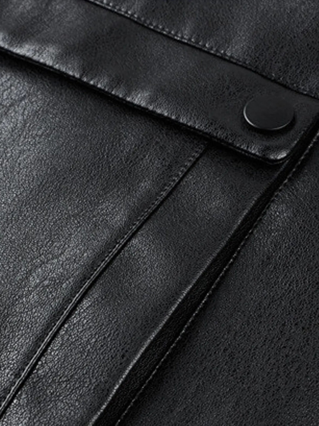 Shearling Lined Leather Jacket