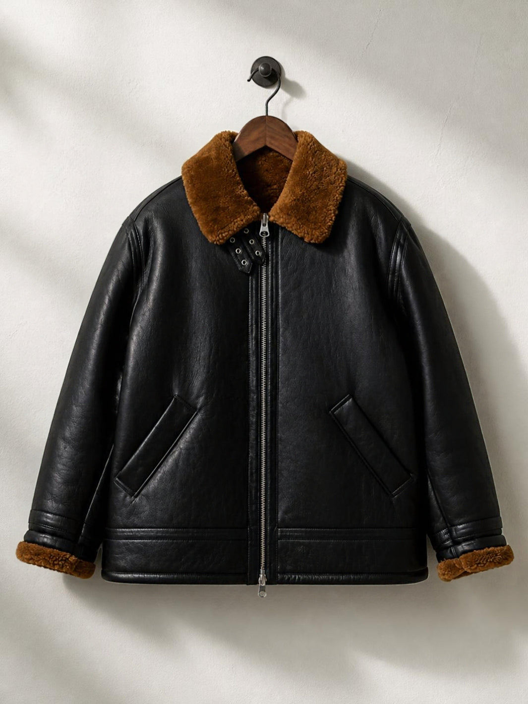 Shearling Leather Jacket