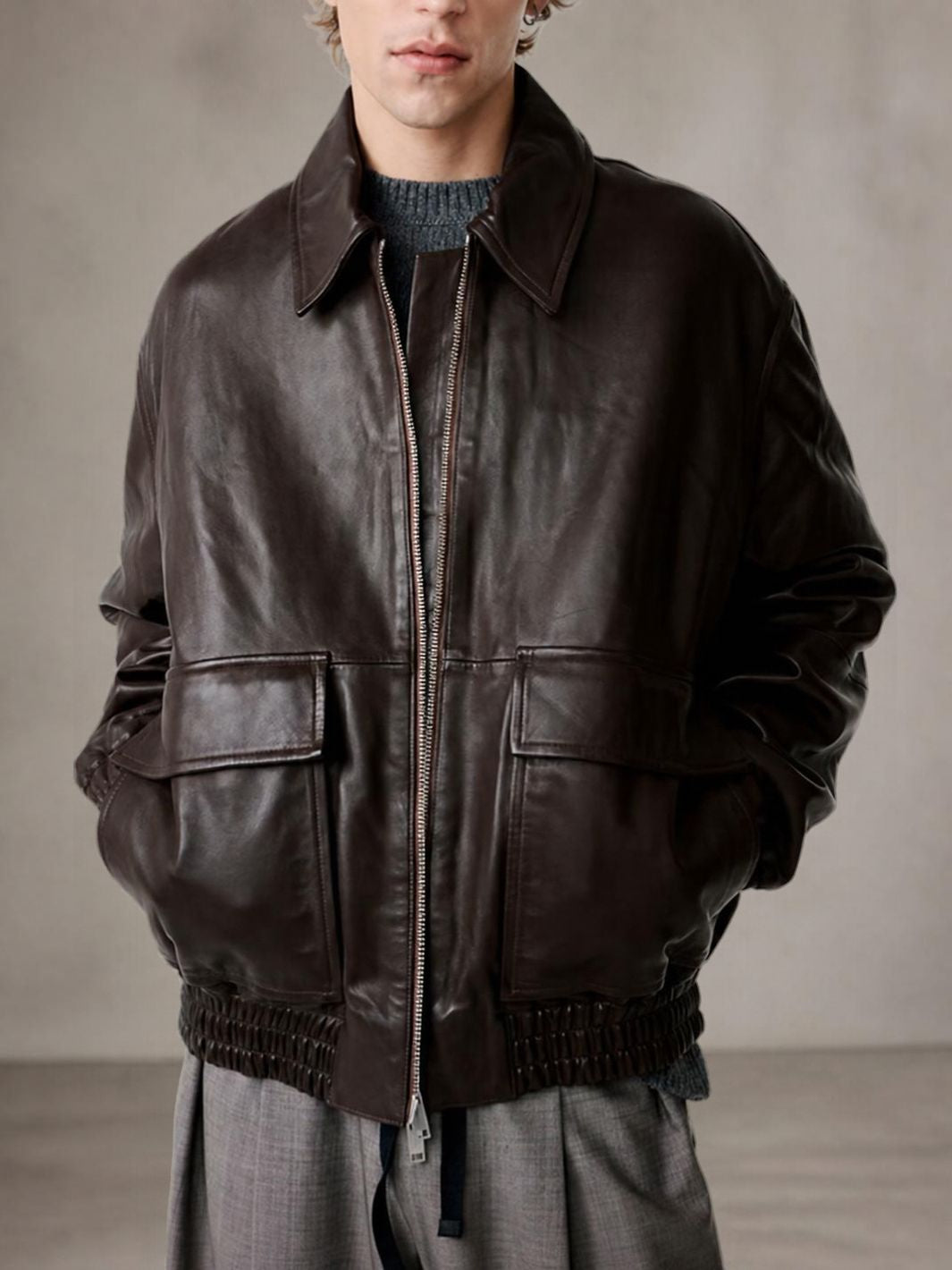 Piston Lederjacke