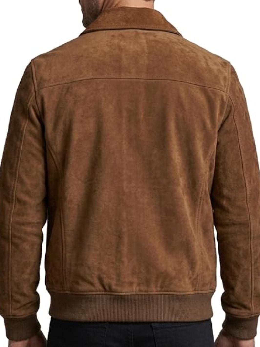 Suede Harrington Jacket