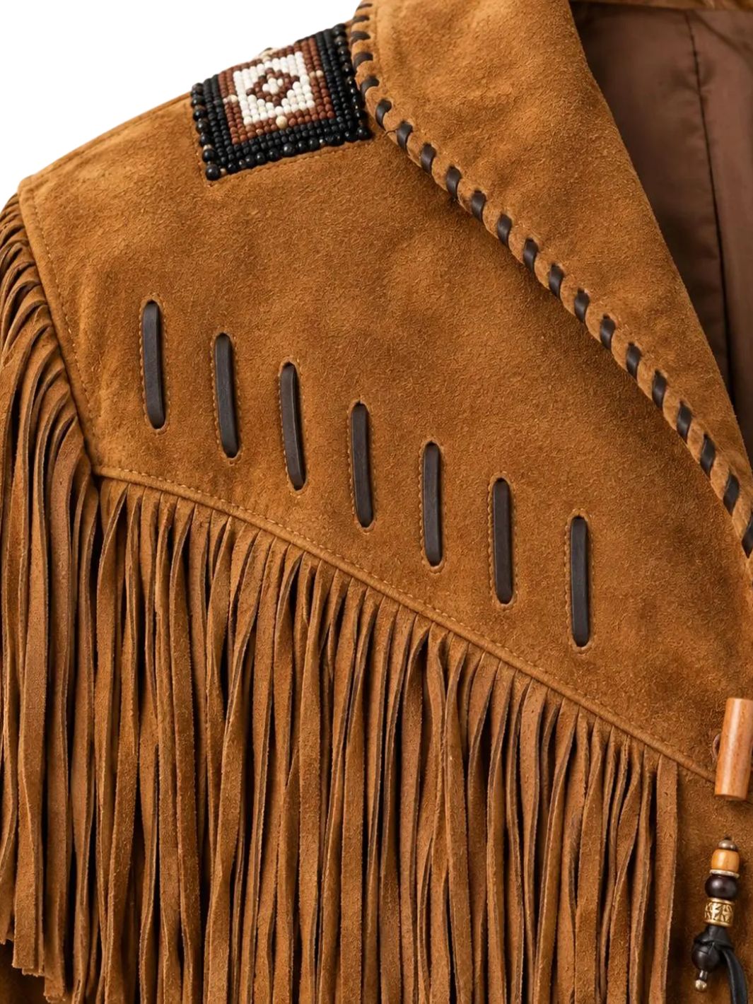 Fringe Suede Leather Jacket