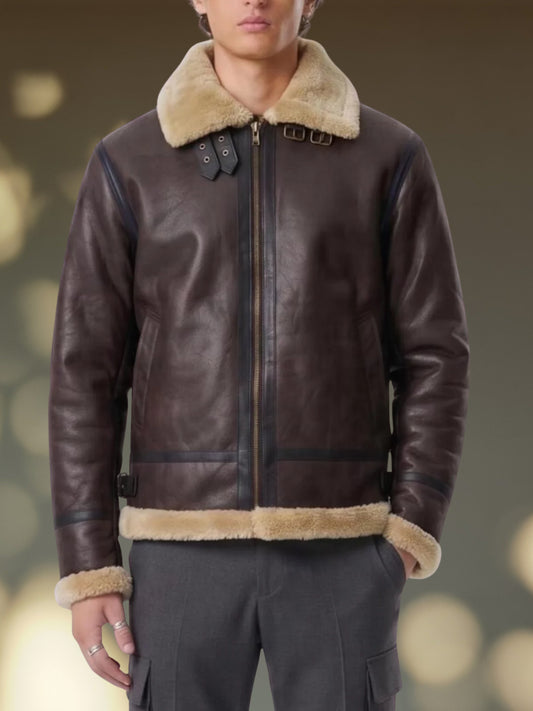 Shearling Leather Jacket