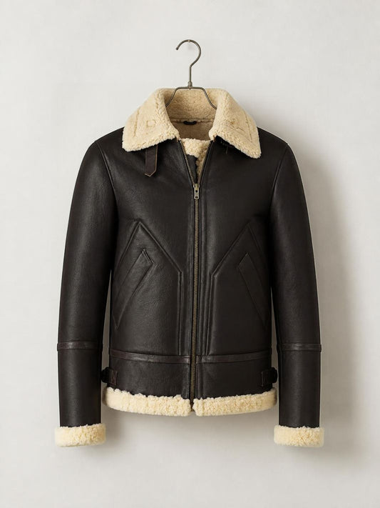Shearling Leather Jacket