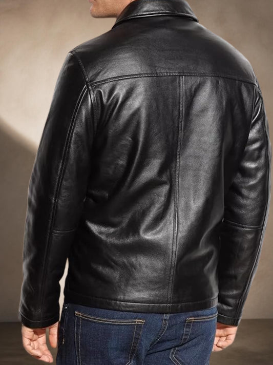 Reeves Herren Lammlederjacke