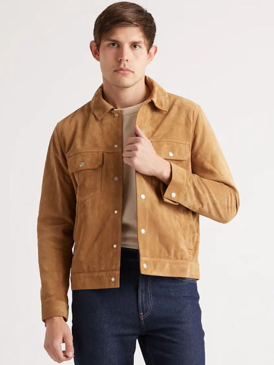 Wildlederjacke für Herren