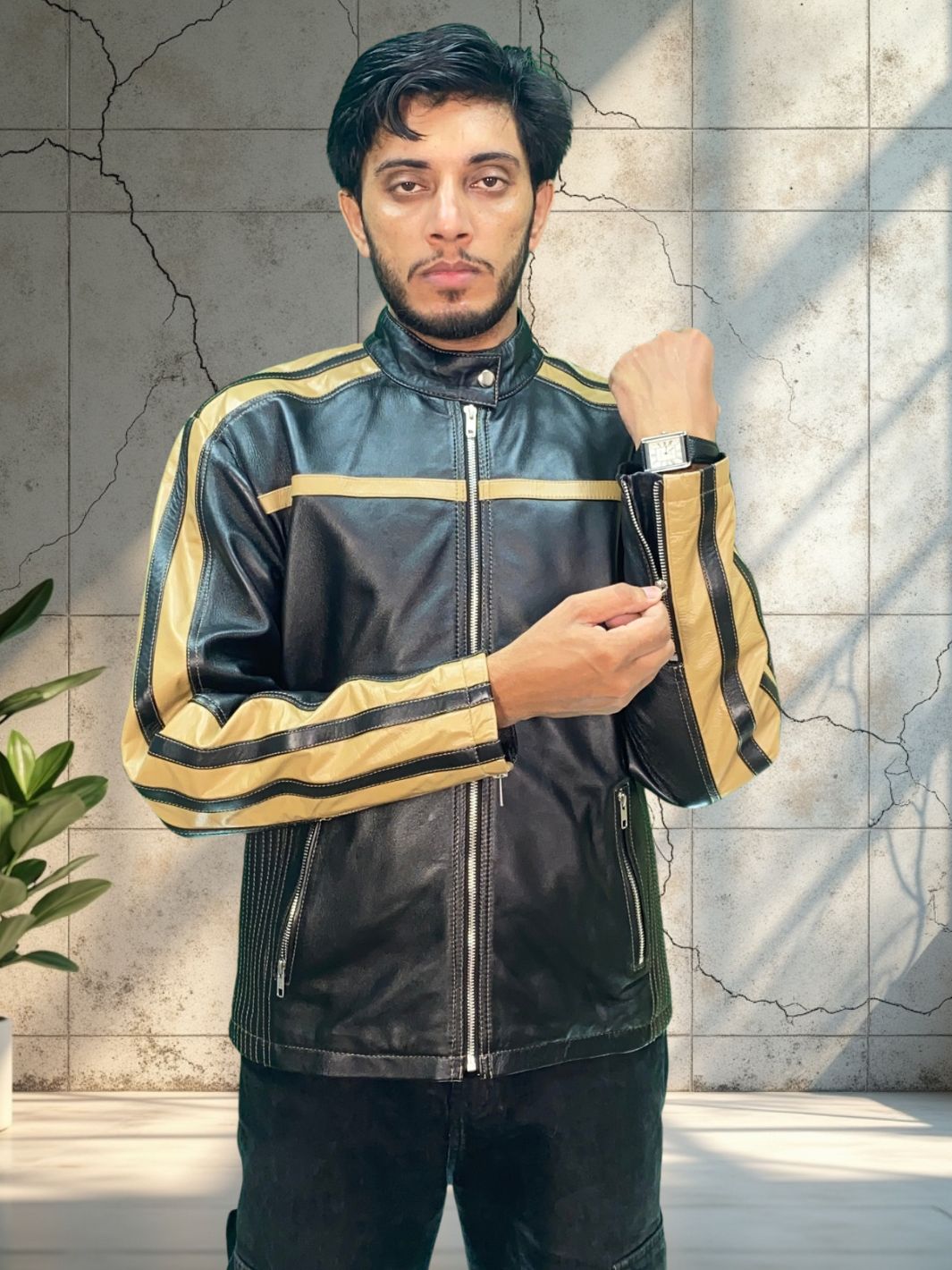 Cafe Racer Bomber Jacket