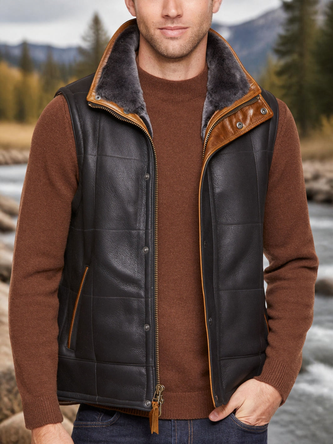 Go Forth Shearling Vest