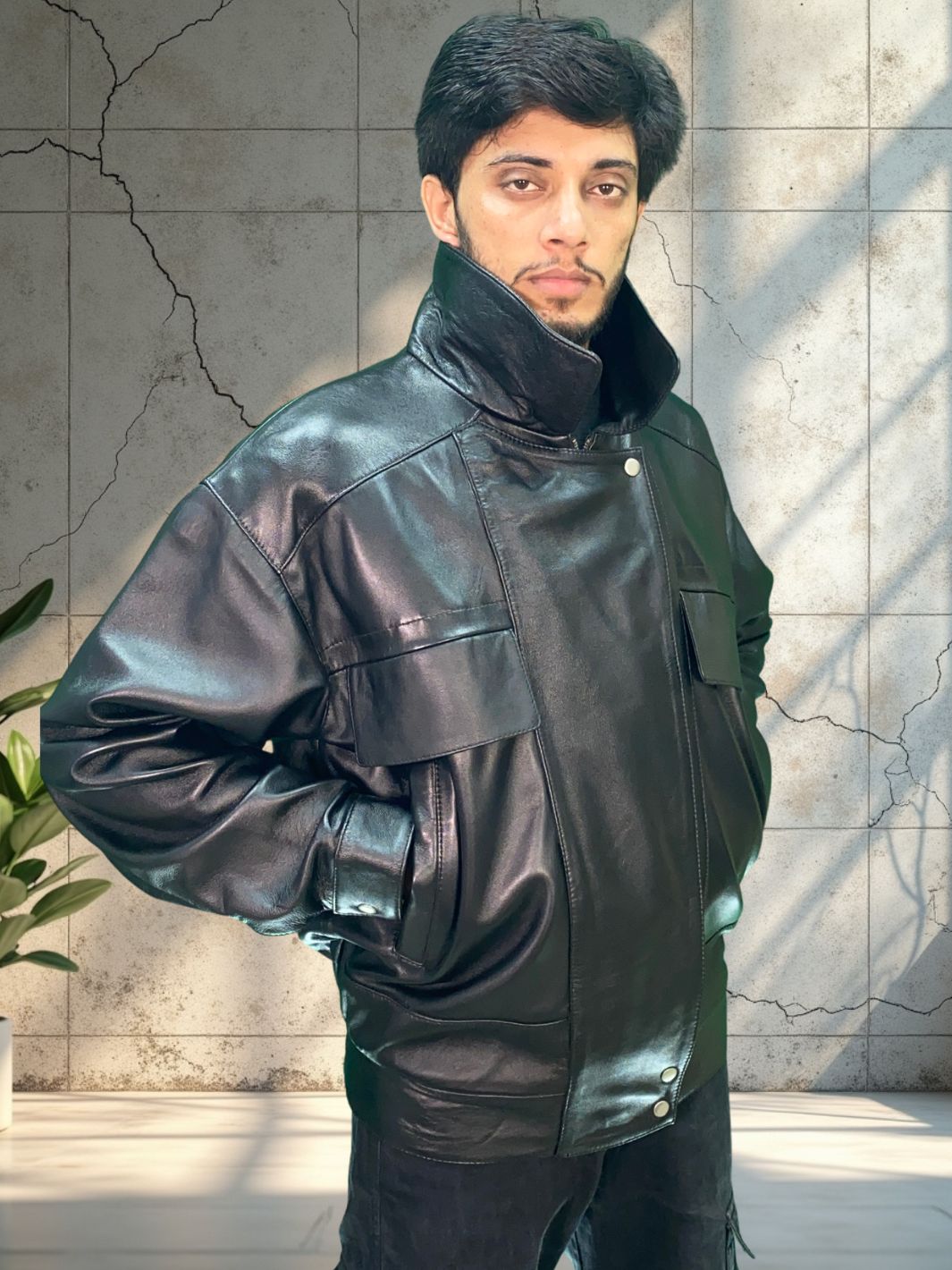 Large Collar Oversized Jacket