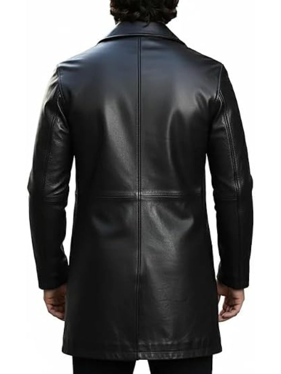 Leather Car Coat – 3/4 Length