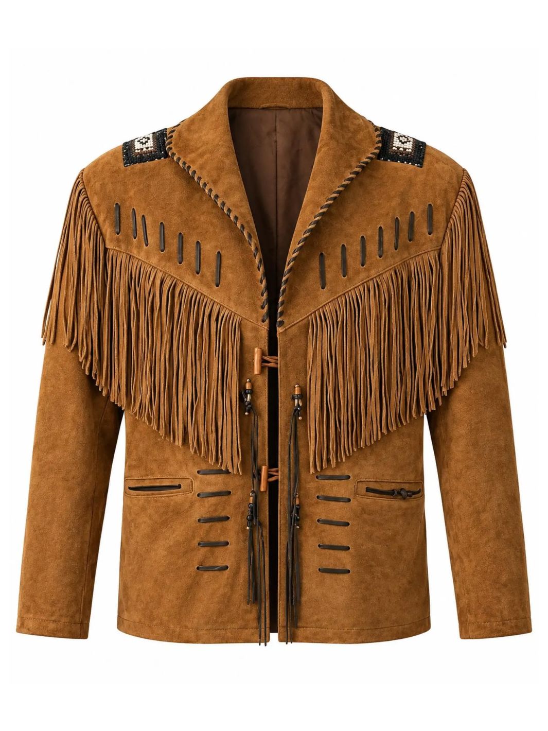 Fringe Suede Leather Jacket