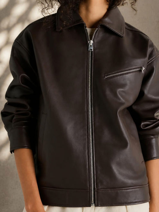 Damenjacke im Harrington-Stil