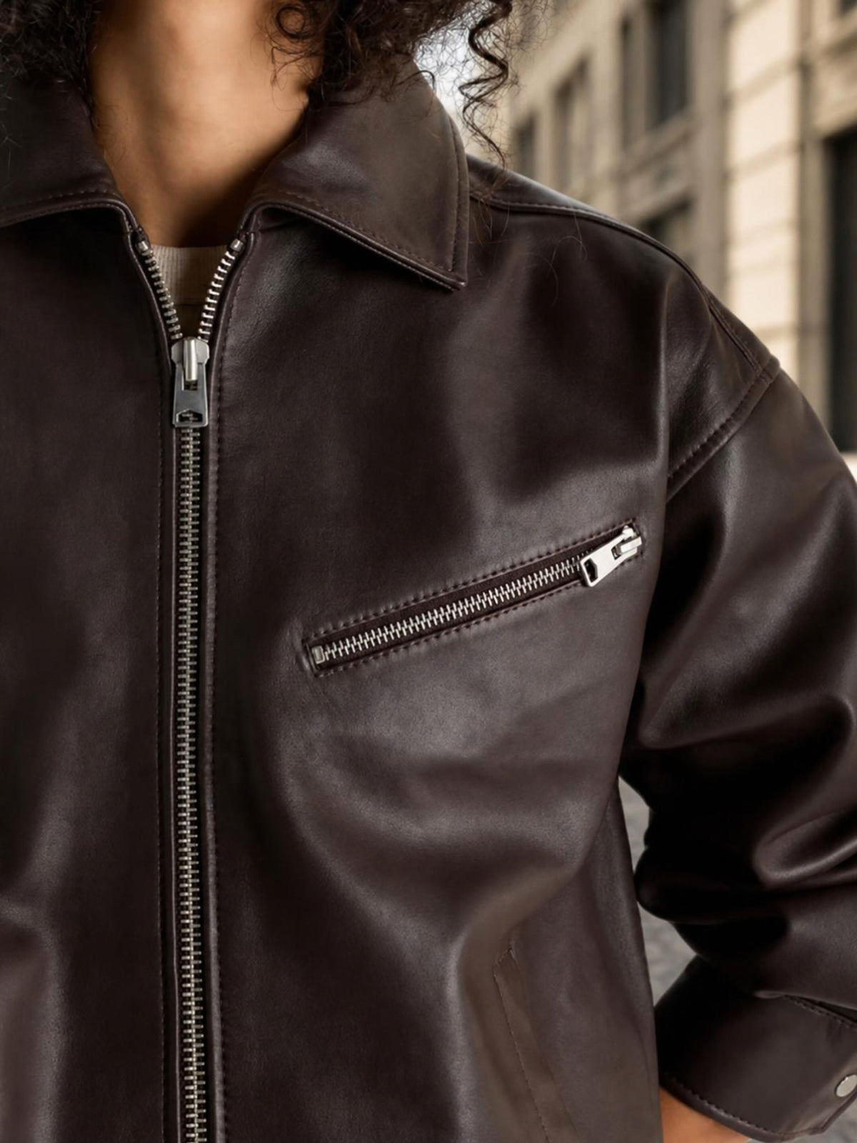 Damenjacke im Harrington-Stil